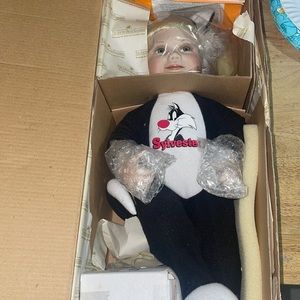 Sylvester collectible doll néw in box